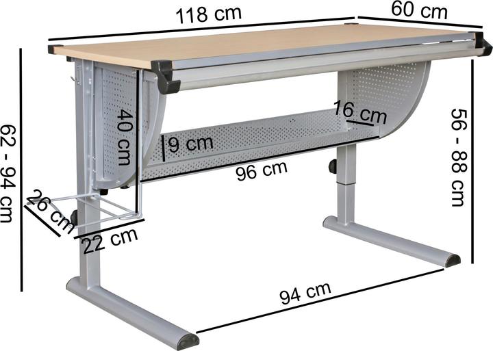 Actual product image Wohnling Maxi (60 x 118 x 62 cm)