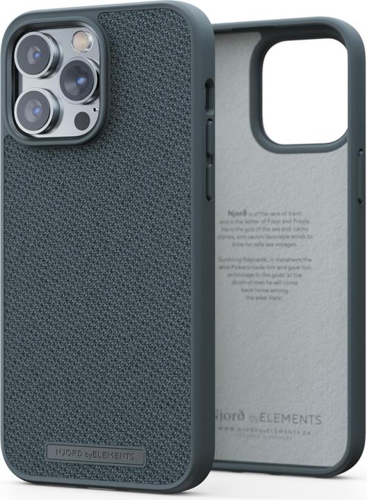 Actual product image Njord Hard Cover Tonal Case Dark Grey (Apple iPhone 14 Pro Max)