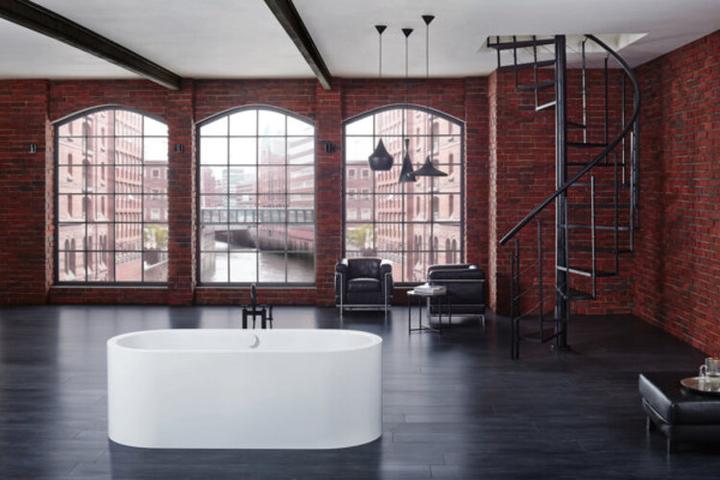 Produktbild Kaldewei Meisterstück Centro Duo Oval, freistehende Badewanne 1128, 180x80x47 cm, alpinweiss (91 cm, 66 cm)