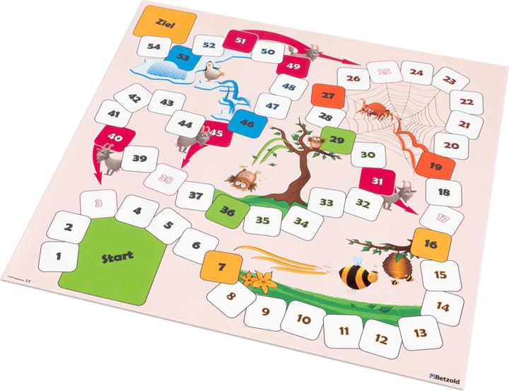 Produktbild Betzold XXL- Leiterspiel Tier (Deutsch, Französisch, Italienisch, Englisch)