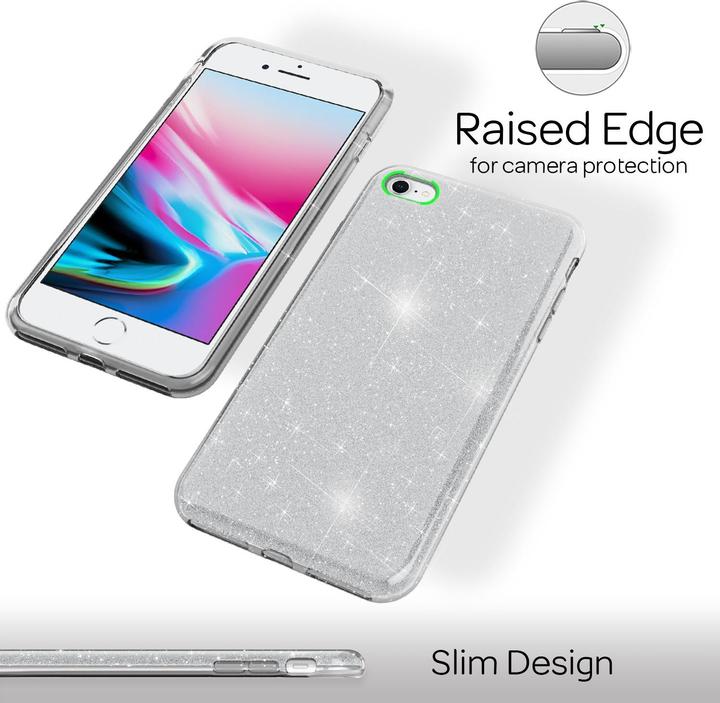 Produktbild Nalia Glitzer Handyhülle (Apple iPhone 7)