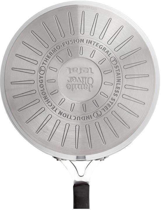 Actual product image Tefal Jamie Oliver Kitchen Essentials braising pan (25 cm, Casserole + Stewpot, Stainless steel)