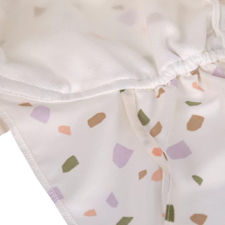 Actual product image Lässig Sun Hat Flap Pebbles - Multicolour Milky Size 46-49 cm (46, 47, 48, 49)