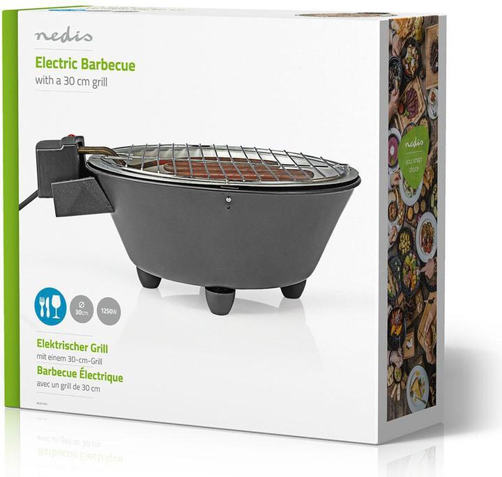 Produktbild Nedis BBQE112BK (1.25 kW)