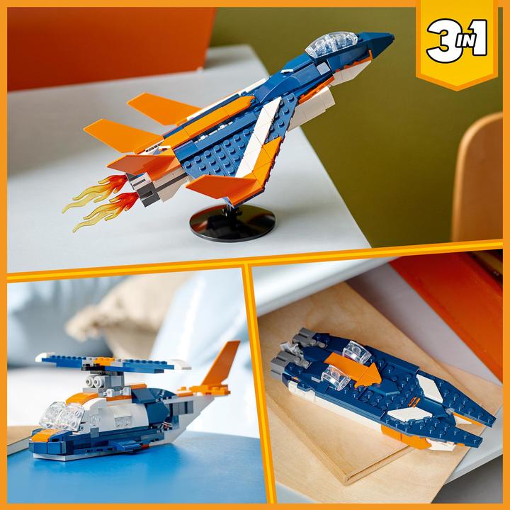 Actual product image LEGO Supersonic jet (31126, LEGO Creator 3-in-1)