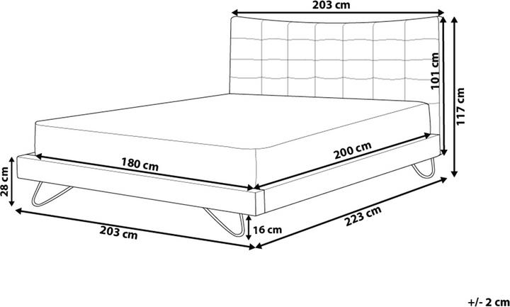 Actual product image Beliani Lannion (180 x 200 cm)
