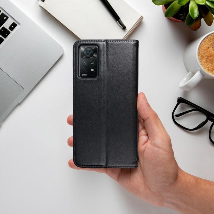Actual product image OEM Book case SMART MAGNETO Book case for XIAOMI Redmi Note 14 5G black (Xiaomi Redmi Note 14 5G)