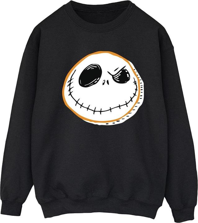 Disney The Nightmare Before Christmas Jack Face Sweatshirt (L)