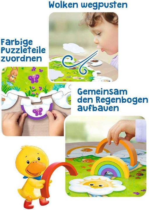 Produktbild Ravensburger Ministeps: Emils buntes Regenbogen-Spiel (Deutsch, Französisch, Italienisch)