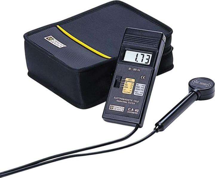 Image du produit Chauvin Arnoux Teslamètre/gaussmètre basse fréquence Mesure des champs d'induction magnétique de 30 à...