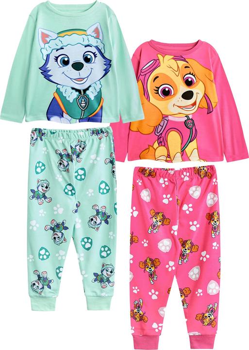 Produktbild Paw Patrol Schlafanzug mit langer Hose Mädchen(2erPack) Langärmlig (116)