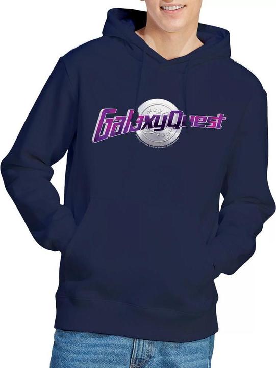 Immagine prodotto Galaxy Quest Felpa con Cappuccio Logo Uomo (L)