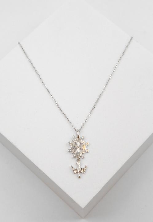 Immagine prodotto Muau Croce ugonotta (Oro bianco 750/18 carati)