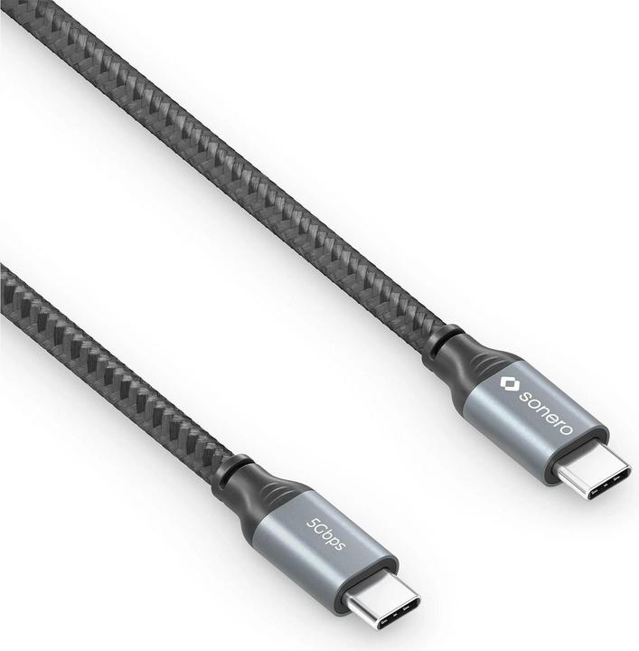 Image du produit Sonero Câble USB C - USB C 1 m (1 m, USB 3.2 Gen 1)