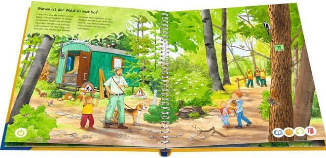 Produktbild tiptoi Wieso? Weshalb? Warum? Unser Wald (Deutsch, Patricia Mennen, Kerstin M. Schuld, 2023)