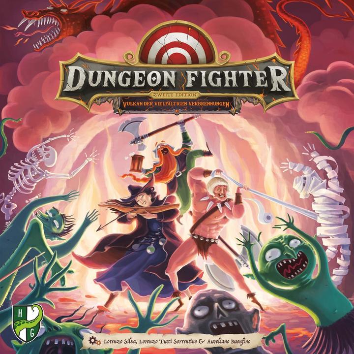 Produktbild Horrible Guild HR046 - Dungeon Fighter: Vulkan der vielfältigen Verbrennungen, 1-6 Spieler, 10 Jahren (DE-Ausgabe) (Deutsch)