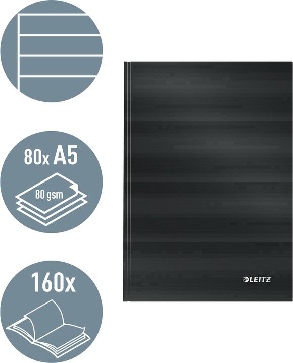 Produktbild Leitz Solid (A5, Liniert, Harter Einband)