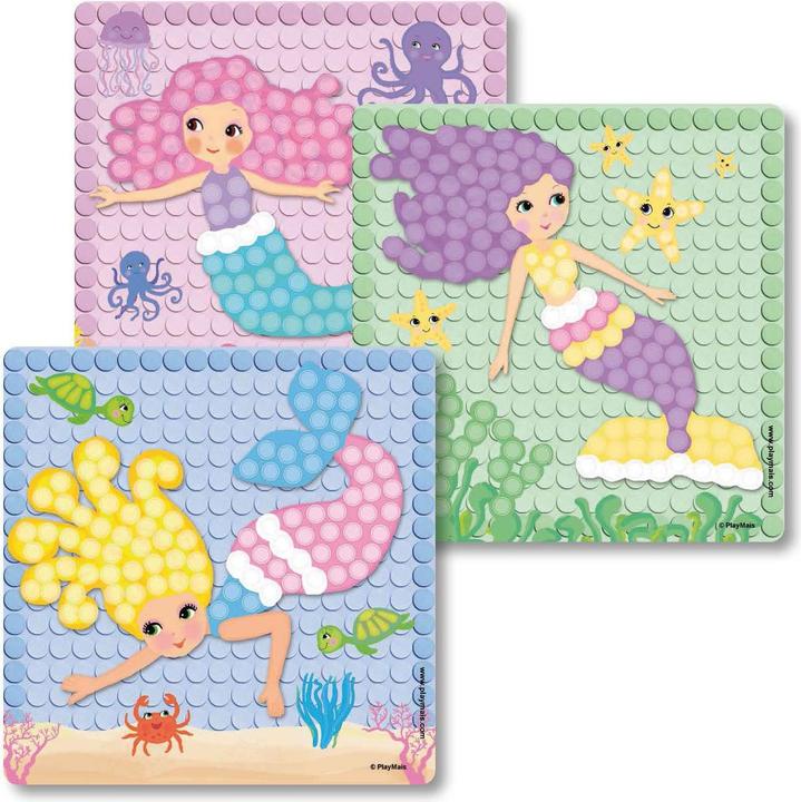 Image du produit PlayMais Cartes en mosaïque Décorer Rêve Sirène