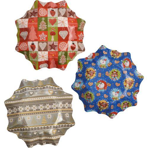 Produktbild Papstar Adventsteller, sternf”rmig, Durchmesser: 280 mm (2 x)