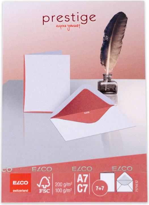 Immagine prodotto Elco Carte doppie con buste Prestige (C7, A7, 7 x)
