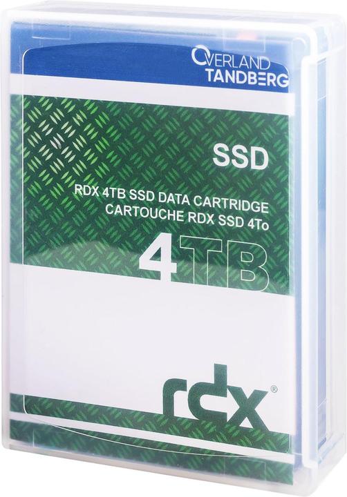 Produktbild Tandberg Data RDX-Medium (SSD) 8886-RDX 4 TB 1 Stück (RDX (SSD), 4000 GB)