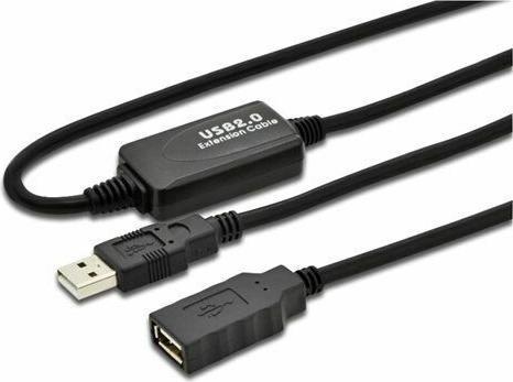 Produktbild MicroConnect USB-Verlängerungskabel (15 m, USB 2.0)