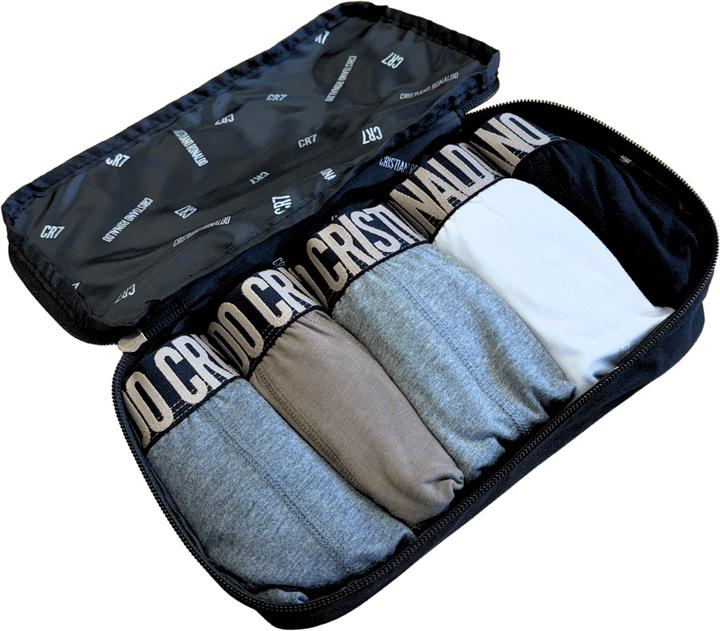 Produktbild CR7 Mens Trunk Cotton Stretch 5-Pack & Travel Bag (XXL, 5er Pack)