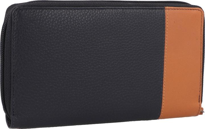 navy blue-tan