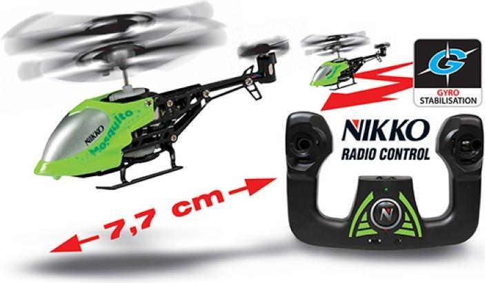 Actual product image Nikko IR Helicopter Mosquito 7.7cm