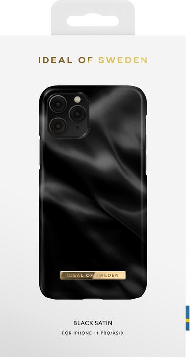 Produktbild iDeal Of Sweden Designer Hard-Cover Black Satin (Apple iPhone 11 Pro)