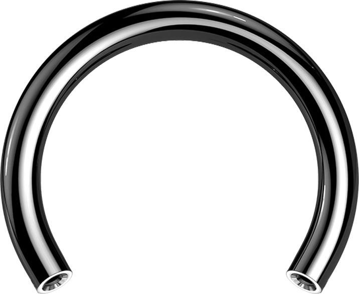 Immagine prodotto Star Piercing Micro Threadless Circular-Stab schwarz (Titanio G23)