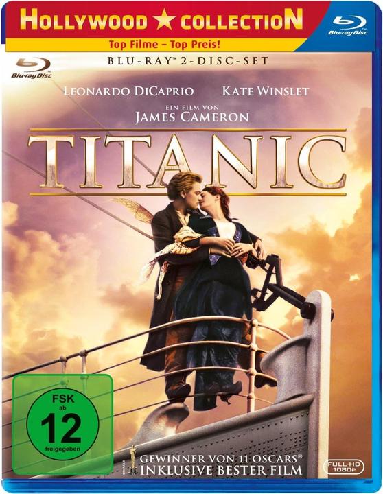 Produktbild Titanic Hollywood Collection (Blu-ray, 1997, Französisch, Englisch, Deutsch)