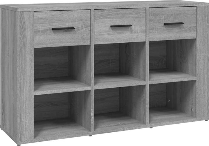 Produktbild VidaXL Sideboard Grau Sonoma 100x30x59,5 cm Holzwerkstoff,Farbe (100 x 30 x 59.5 cm)