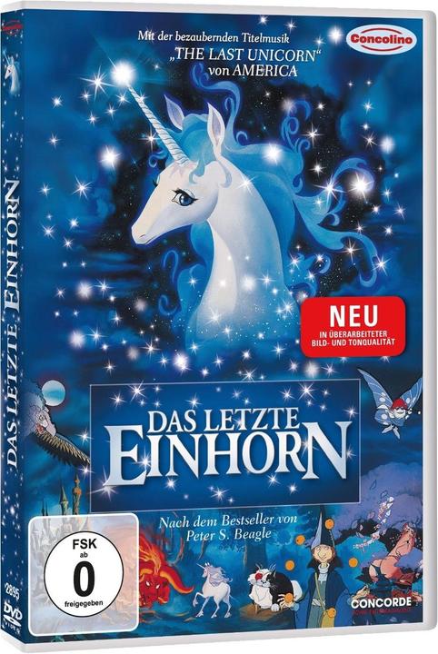 Produktbild Das letzte Einhorn (DVD, 1982, Deutsch, Schweizerdeutsch, Englisch)