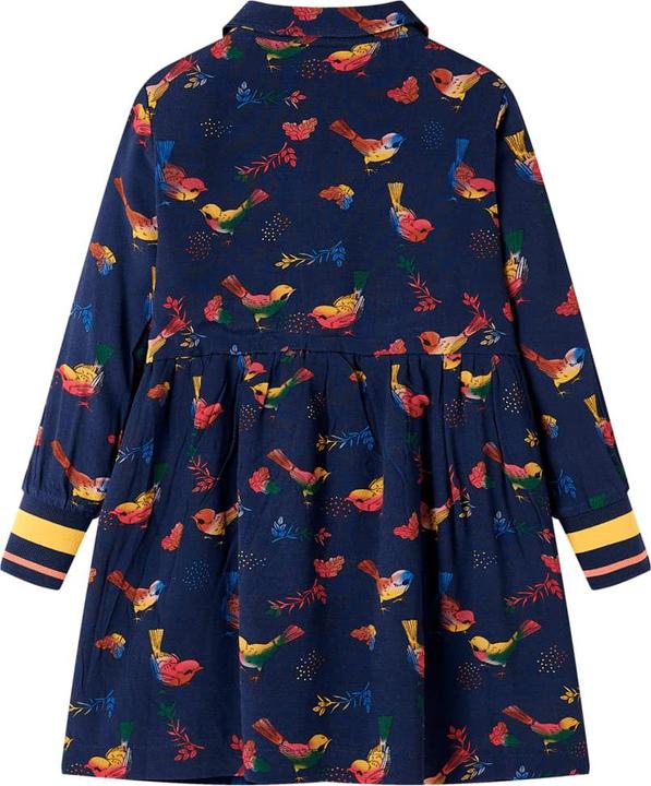 Immagine prodotto VidaXL Abito da bambino con maniche lunghe blu navy (140)