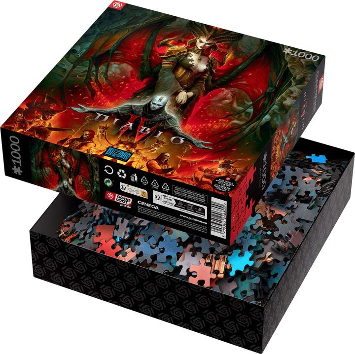 Immagine prodotto Good Loot Puzzle di massa di Diablo IV Lilith (1000 pezzi)