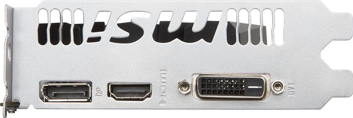 Actual product image MSI GeForce GTX 1050 Ti OC (4 GB)