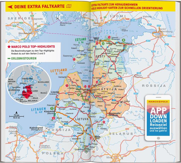 Produktbild Reiseführer Baltikum, Estland, Lettland, Litauen (Deutsch, Jan Pallokat, Mirko Kaupat, 2024)