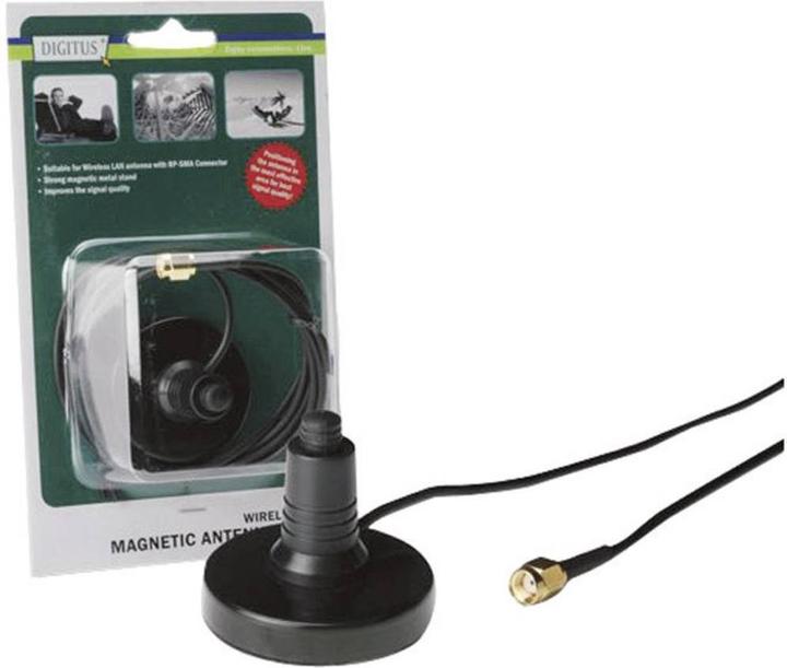 Actual product image Digitus Magnetic base for WLAN antennas (Wi-Fi)