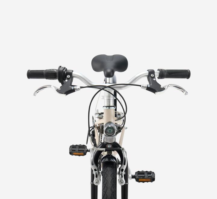 Actual product image Btwin Kinderfahrrad Trekkingrad 20 Zoll Riverside 500 beige (20")