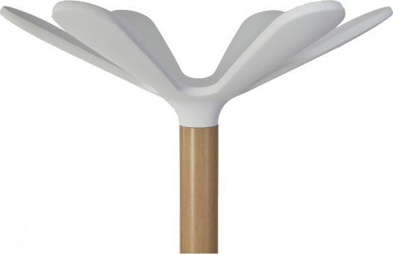 Produktbild Alba Garderobenst„nder "NAHOW", H”he: 1.750 mm, Buche / weiá