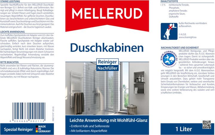 Productafbeelding Mellerud Douchecabine reiniger