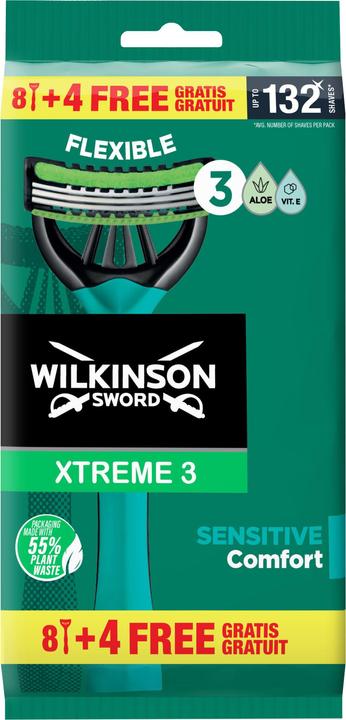 Image du produit Wilkinson Extra Essential 2 Disposable Razor Sensitive 15Pcs.