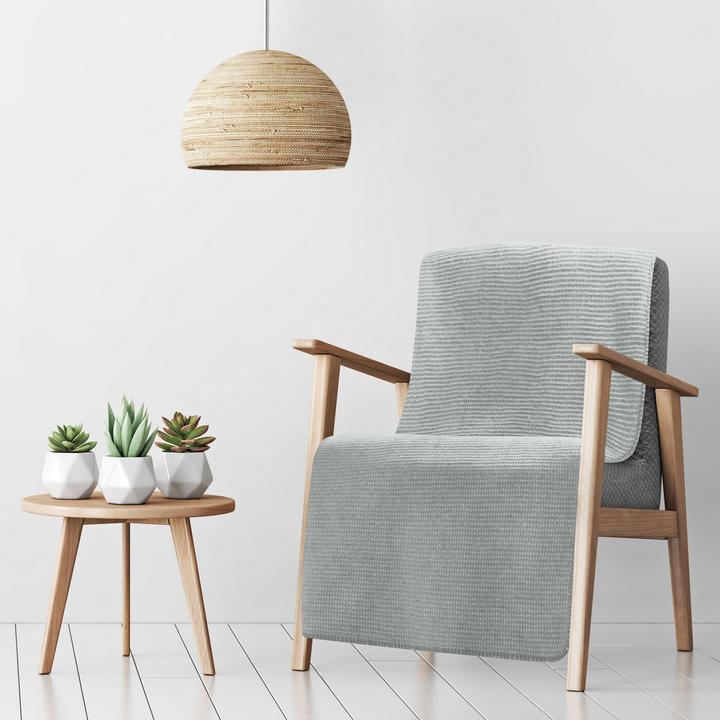 Productafbeelding Eurofirany DESIGN 91 AMBER deken fauteuilhoes, voelt heel zacht aan, met 3D structuurpatroon gemaakt van (70 x 160 cm)