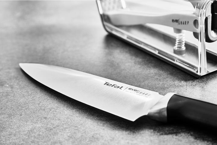Produktbild Tefal Ever Sharp Kochmesser mit Messerschärfer-Etui (16.50 cm)
