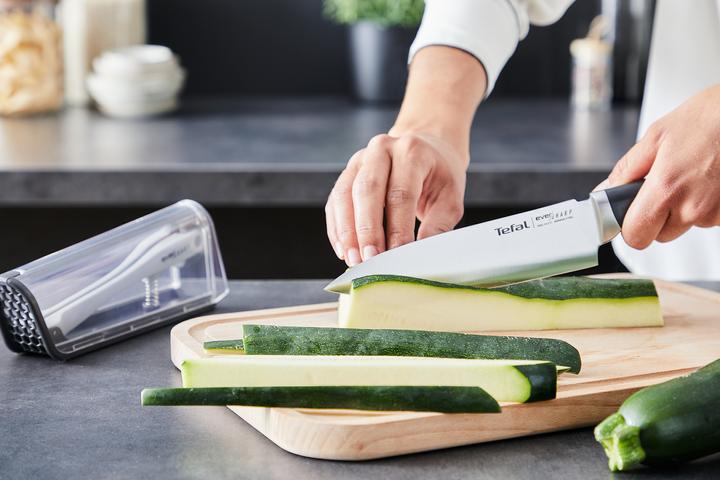 Produktbild Tefal Ever Sharp Kochmesser mit Messerschärfer-Etui (16.50 cm)