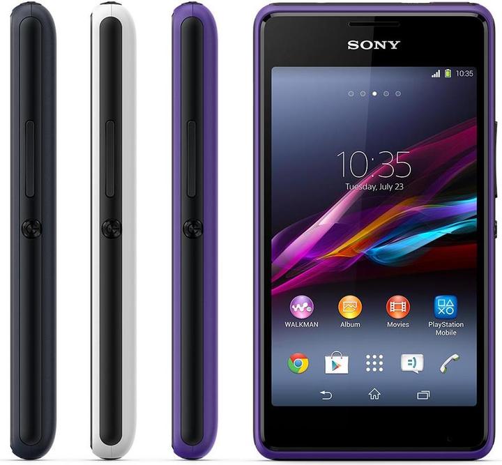 Produktbild Sony Xperia E1 (4 GB, Schwarz, 4", Single SIM, 3.15 Mpx, 3G)