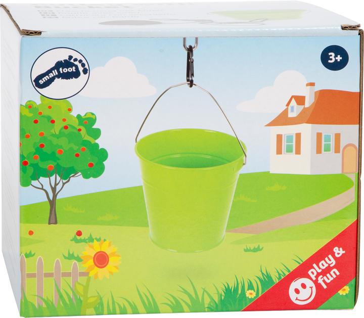 Actual product image small foot Pulley with bucket