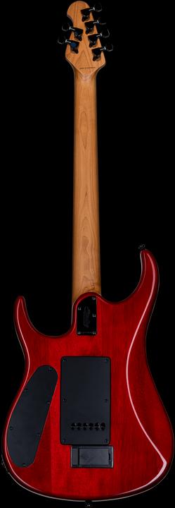 Image du produit Guitare électrique, JP150, DiMarzio, Blood Orange Burst, Sac (Guitare électrique, Acier inoxydable, ébène, Top en érable fendu)