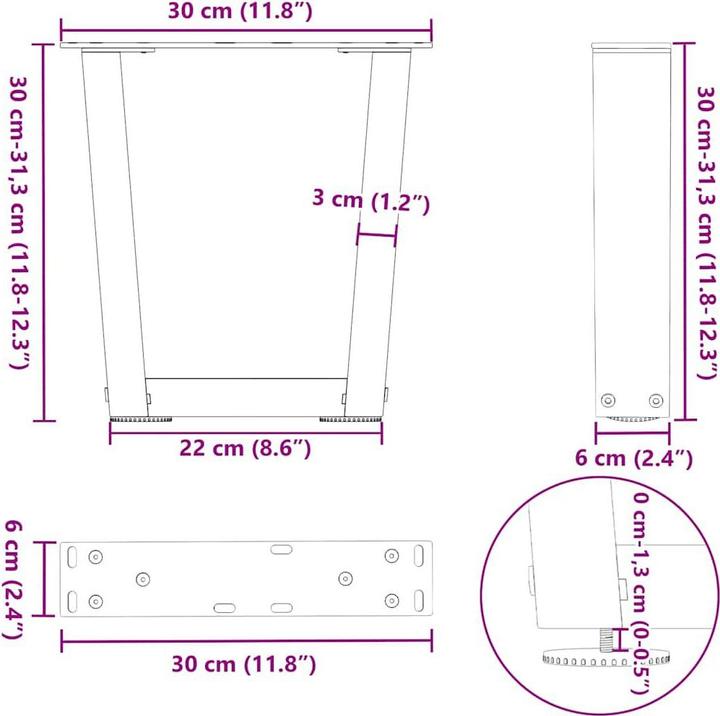 Actual product image VidaXL Lushan County